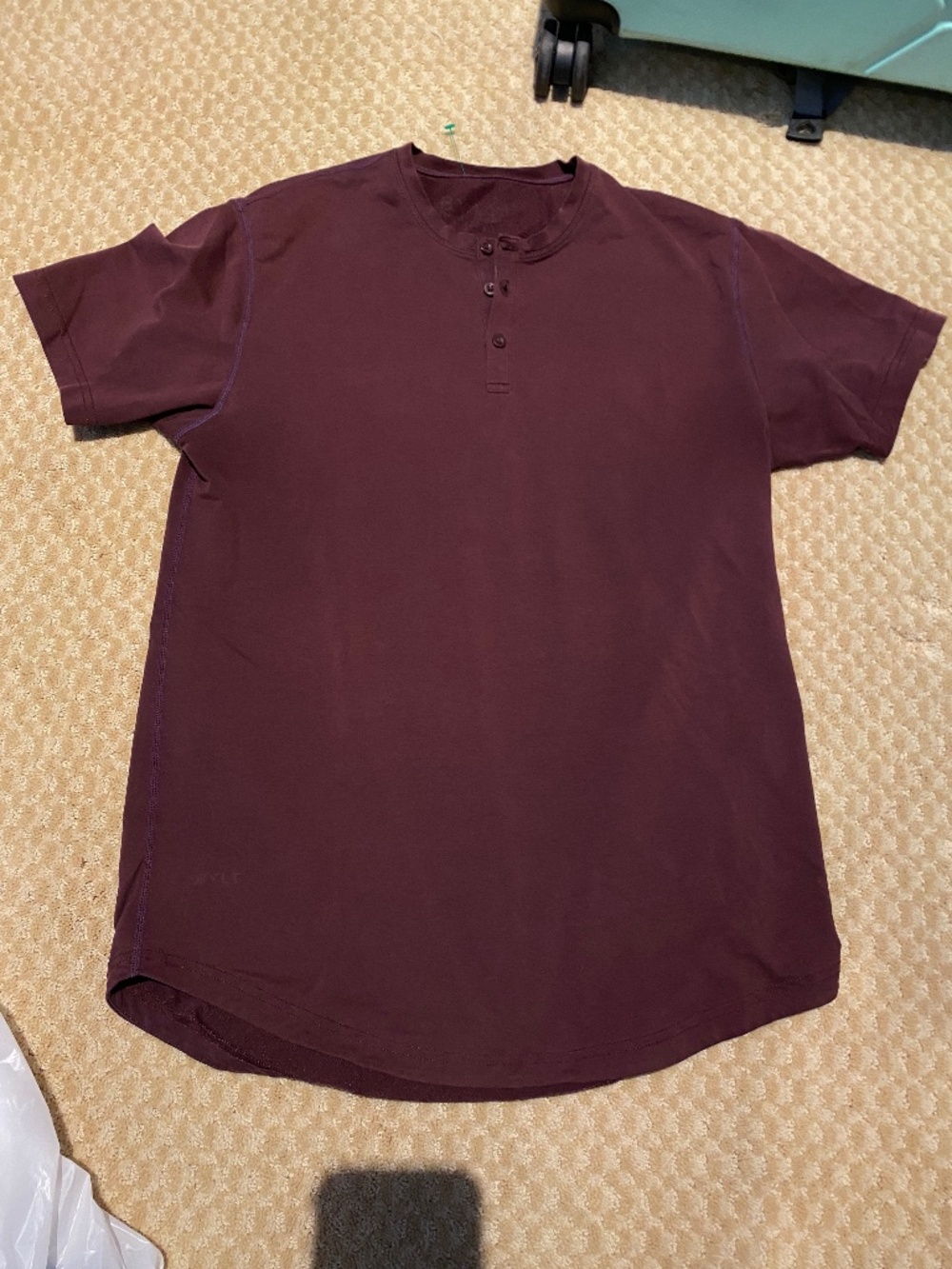 Bylt button Henley red